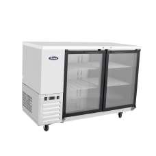 Atosa MBB59GGR 59-inch Back Bar Glass Door Refrigerator