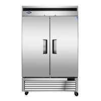 Atosa MBF8507GR 2 Door 54-inch Commercial Refrigerator