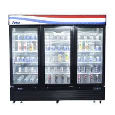 Atosa MCF8724GR Glass Door 82-inch Refrigerator Merchandiser