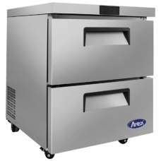 Atosa MGF8415GR 27-inch Two Drawer Undercounter Refrigerator